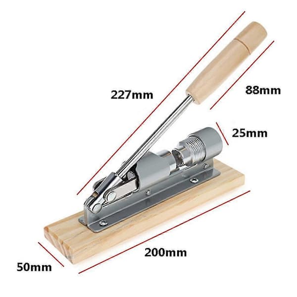 Heavy Duty Nutcracker Pecan Nutcracker Walnut Cracker Opener Tool Table Model Wood Base & Handle Adjustable Shelled Nutcracker D-2