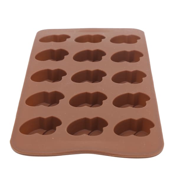 Chokoladeform Silikone Non-Stick DIY Slik Kageform Hjerteform Bageværktøjsform