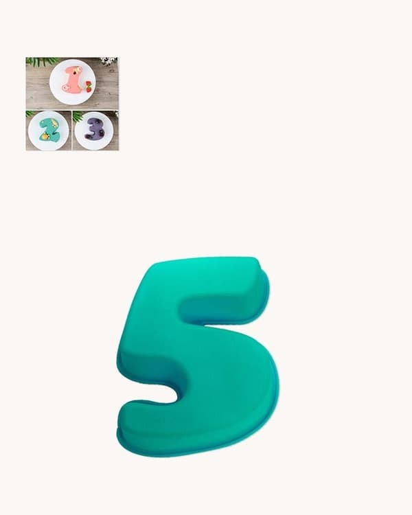 Numero 5 Numerokakku Pieni Numeromuotti