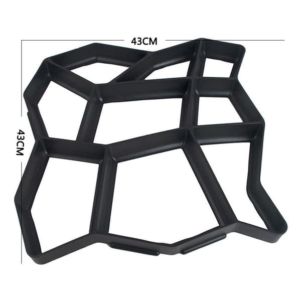 Hagefliseform 43 x 43 cm 2 stk