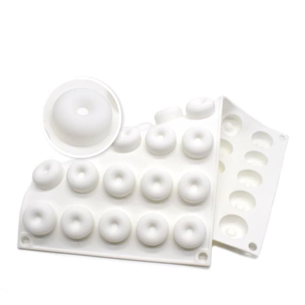 Mini Donut 35 Silikoneform Chokoladeform Pralineform