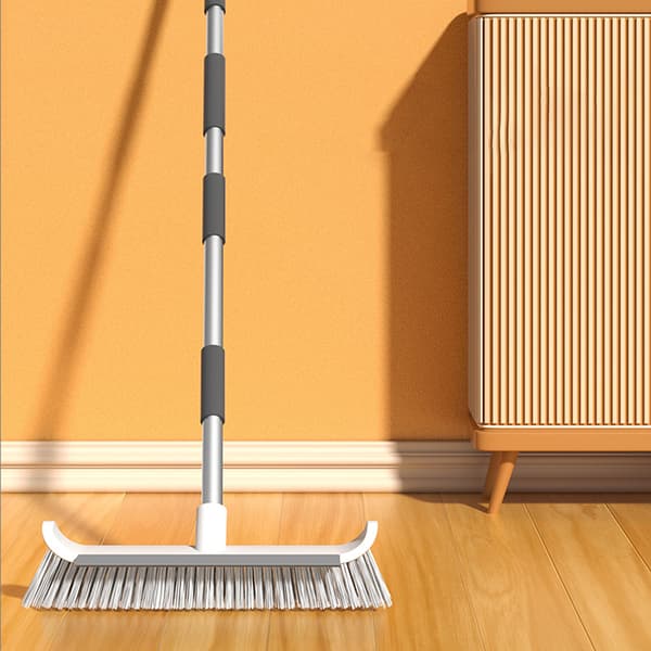 Bent Floor Brush with Long Handle Multipurpose Scrub Brush for Floor Gaps 1 1