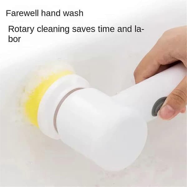 Wireless Electric Cleaning Brush - Multifunctional Handheld Electric Scrubber for Kitchen, Bathroom, Di