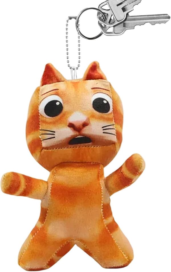 Kattdocka berlock - väskprydnad, gosedjurshänge, nyckfull accessoar, presentartikel, detaljerat broderi, samlarobjekt, stylingaccessoar