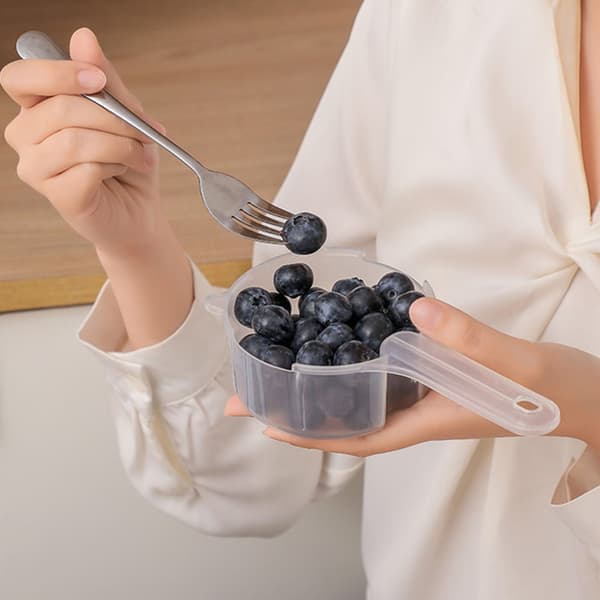 Plastic Fruit Cleaning Box Fruit Drainage Basket Strawberry Blueberry Wash