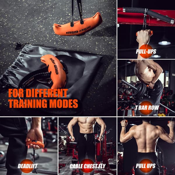 Pull-up Bar Handle Grip Resistance Band Handle Training Neutral Grip Exercise Handle Cable Machine Accessories