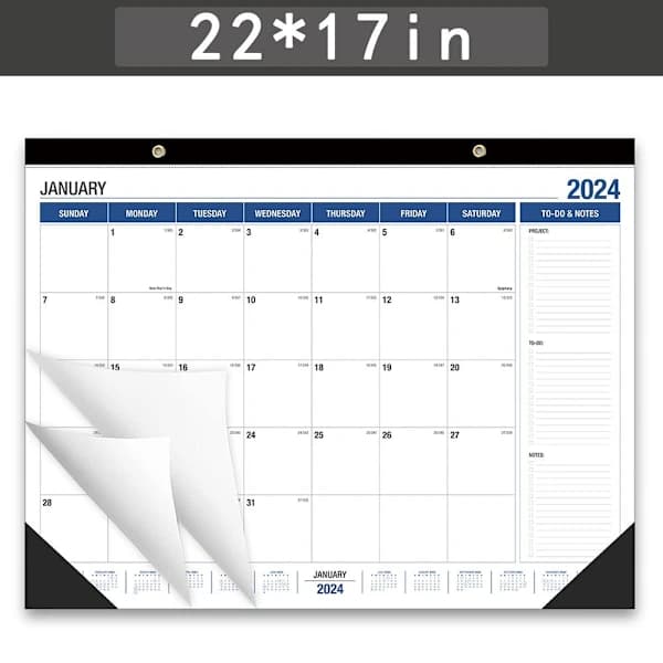 2024-2025 Kalender Vægkalender Daglig Plan