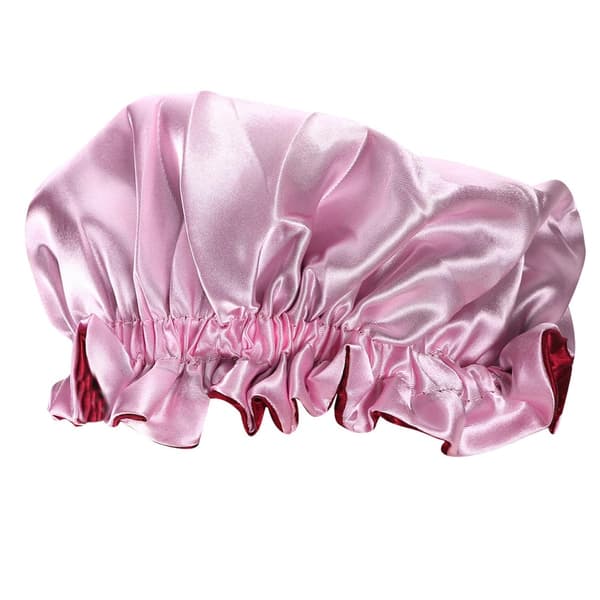 Satin elastisk kant med bred sovmössa för barn