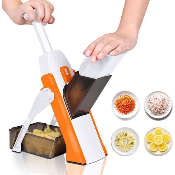 Adjustable Mandoline Slicer for Kitchen, Vegetable Chopper, Potato Slicer for Cucumber Potato Carrot Cheese