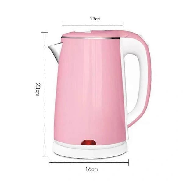 2,3L Electric Kettle with Anti-Scald Handle, 1500W Fast Heating & Automatic Shut-off Pink
