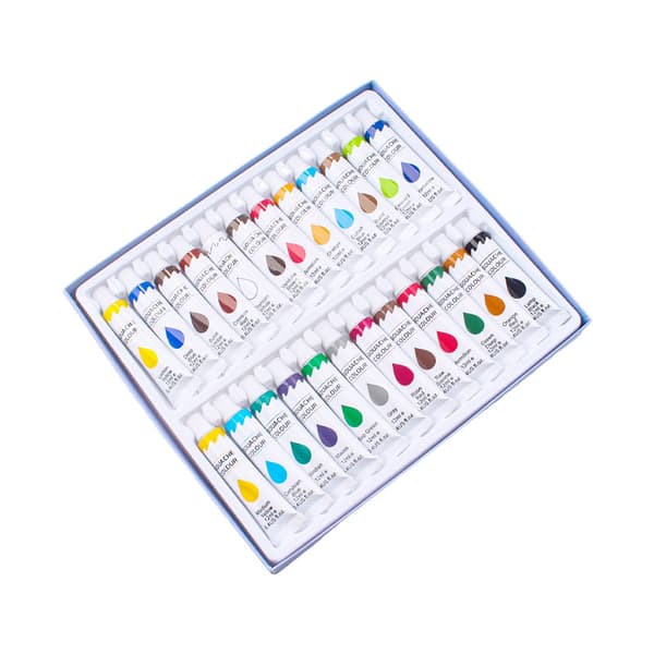 Akryylimaalisetti 24 väriä 12ml_qq