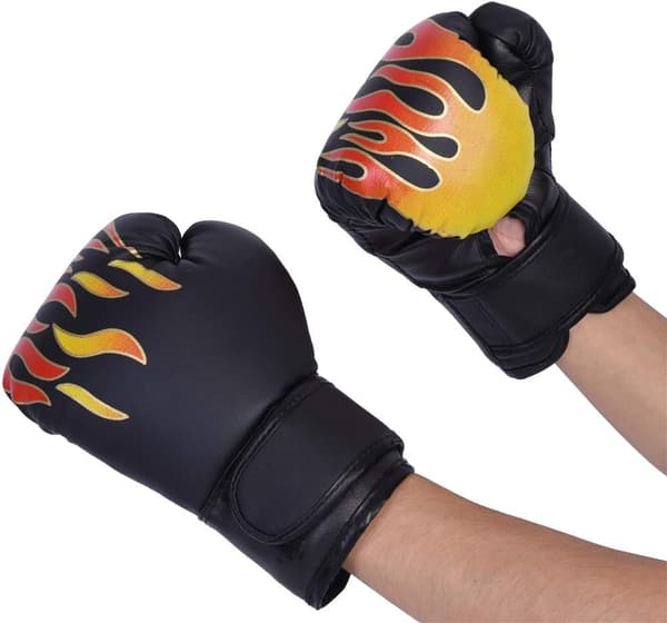 3 Farger Boksehansker, Barn Boksing Combat Muay Thai Sparring Pun