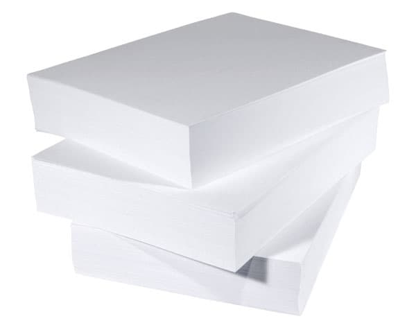 500-pakning kopipapir/kontorpapir, 80g, uhullet