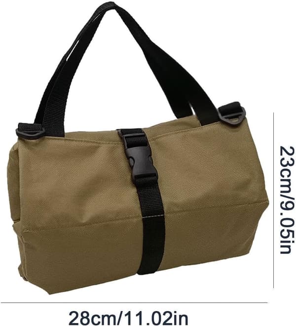 værktøjsruller-organizer, skruenøgle, værktøjsopbevaring, 900D khaki - Khaki