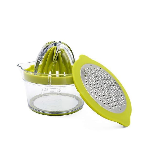 Manual juicer lemon squeezer dishwasher safe, multifunctional orange citrus lime juicer, manual fruit press with measuring cup