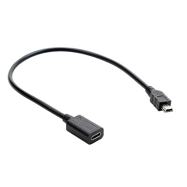 USB-C–Mini USB 2.0 -sovitin, C-tyypin naaras–Mini USB -urossovitinkaapeli A