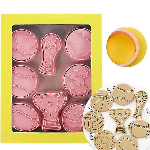 3D Cookie Cutters Set for Cookies, Reusable Pressable Cookie Molds