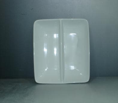 Mini Porcelænsfad Dip – Todelt - 20-pak Vit 4800