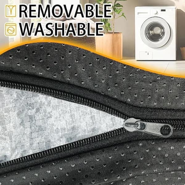 Self-Heating Cat Bed - Improved 2-Layer Heating Pad for Cats, Soft Pet Heating Bed, for Crate or Floor 40x50cm