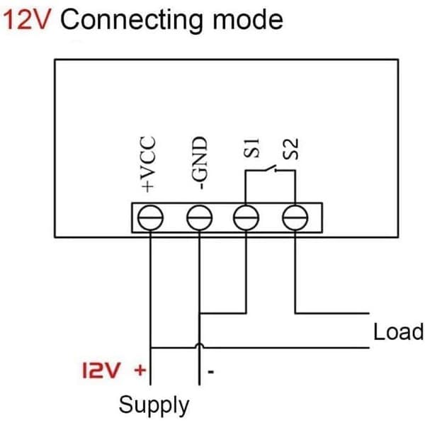 En 12V 20A digital temperaturregulator, W3230 temperaturregulator, DC digital temperaturregulator.
