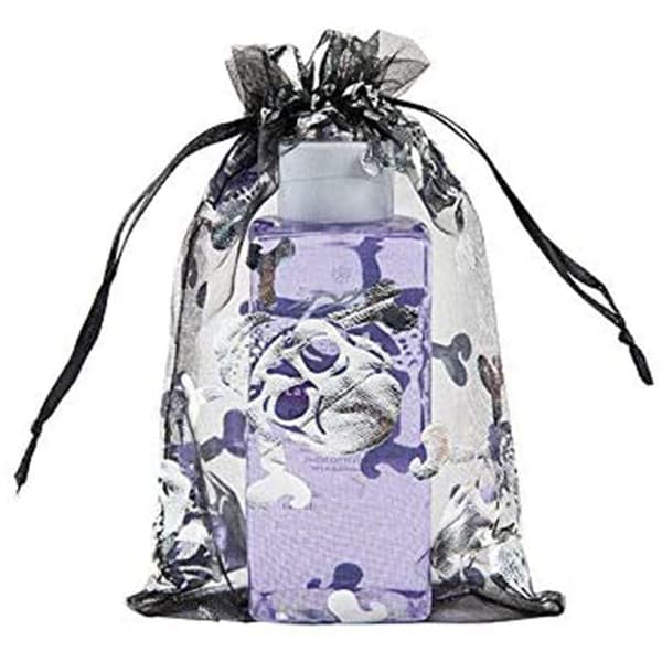 100 stk. Julegodteri-serie Varmstempling Gasbindpose 10X15 Cm Halloween Gaveoppbevaring Snorpose Organza Pynt Gasbindpose