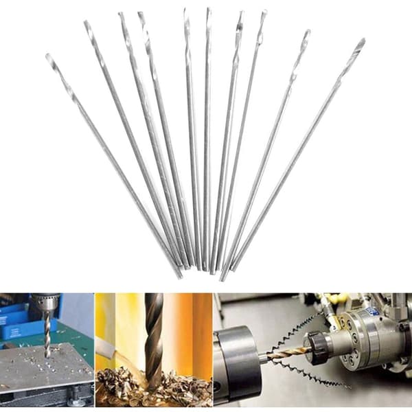 40 stk. Mini HSS-bor 0,5 mm-2,0 mm med lige skaft, PCB-spiralbor
