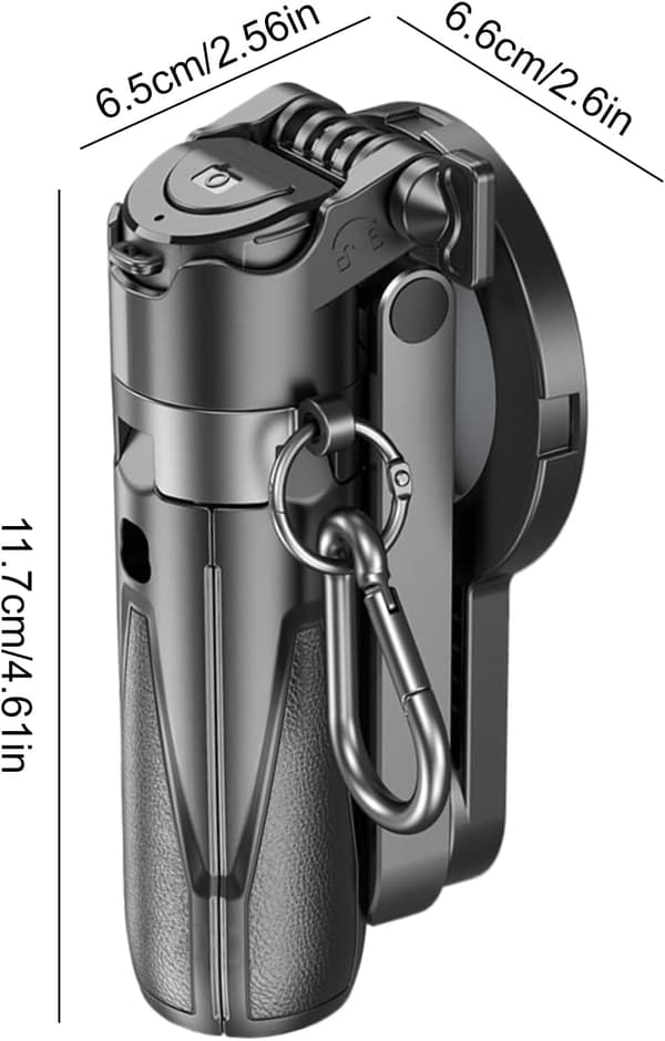 Magnetisk feste for mobiltelefon, selfie, skrivebord -