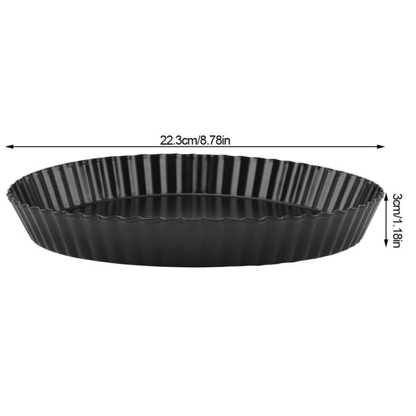 Non-stick pizza pan 23 cm with removable bottom