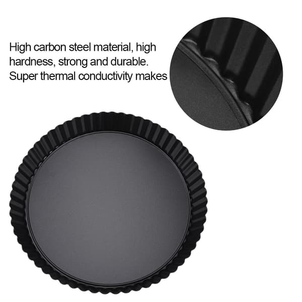 Non-stick pizzabrett 23 cm med avtakbar bunn