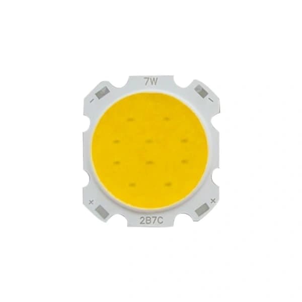 LED-lyskilde Chip Lysdiode VARM HVIT 7W 7W varm hvit 7W-7W