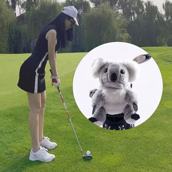 1 pc Koala Style Golf Head Cover Anti-Scratch Protective Driver Headcover