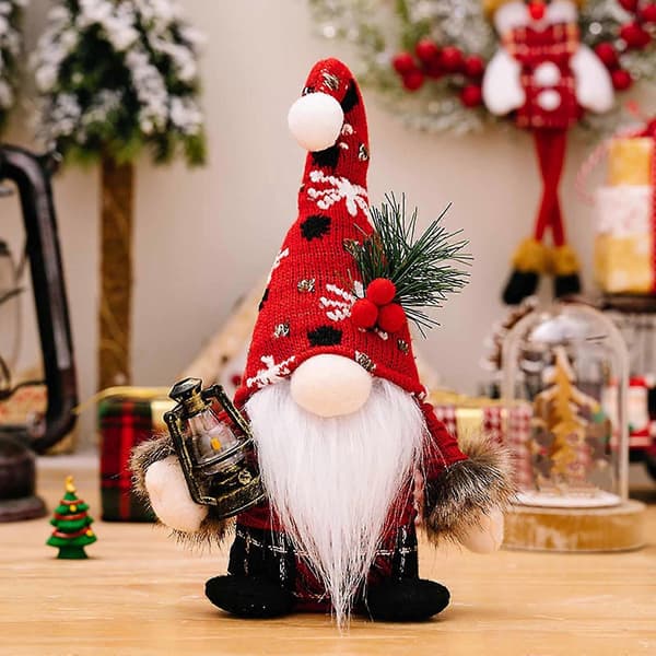 Julepynt Jul Ansigtløs Dukke Ornamenter Julepynt