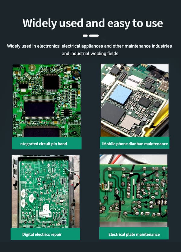 366D Solder Sugpump för reparation av elektroniska komponenter