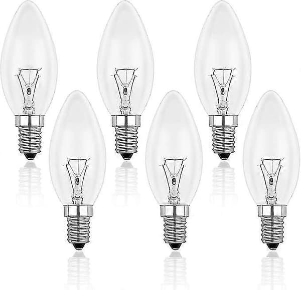 E14 40W Klar Ljusstake, Dimbar Glödlampa, Förpackning