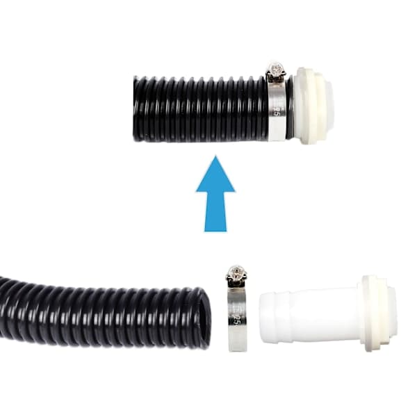 Cistern Pipe Connection Kit, 32mm Water Connection Kit for Rainwater Diversion, Connects Two Water Cisterns and Rain Barrels.