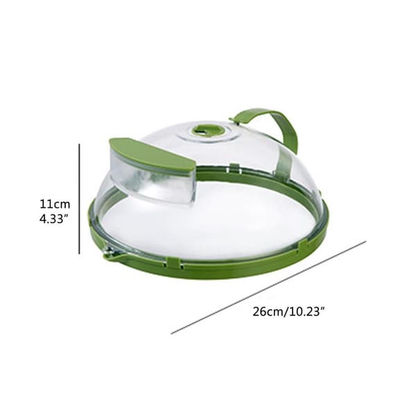 Microwave Heating Lid, Water Injection Steam Vents, BPA-Free, Splash Guard, Kitchen Accessory