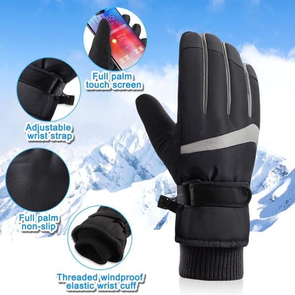 Vinterhandsker, Unisex Mellemsæson Scooterhandsker Touch Screen DXGHC