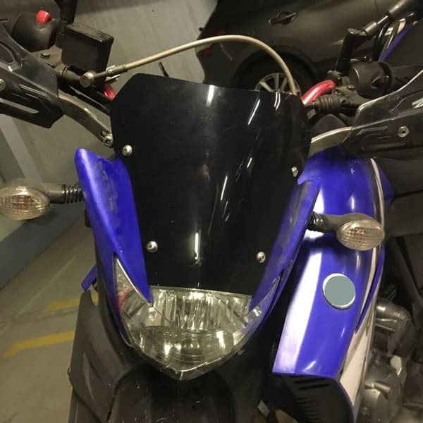 Motorcykel vindskærm speedometer visir luftstrøm til XT660X 2004-2006