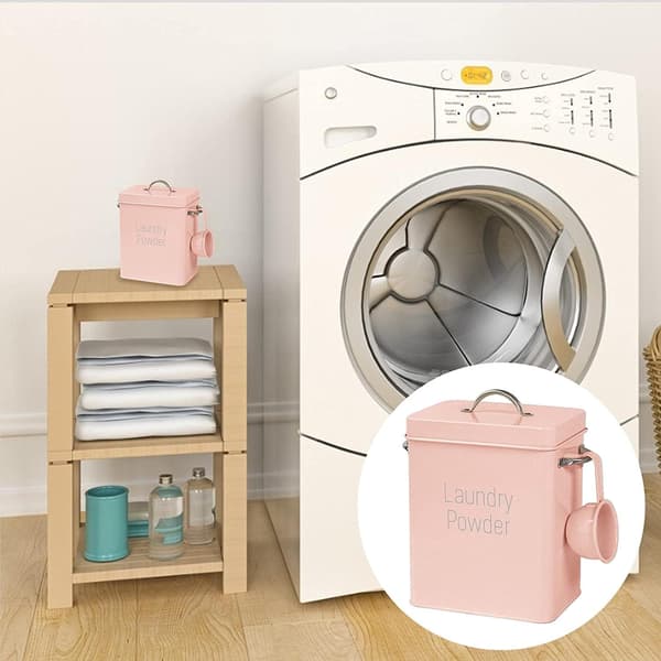 Laundry Set Bucket Can Be Filled With A Small Bucket To Prevent Moisture