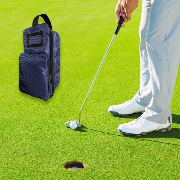 Golfveske for sko golftilbehør oppbevaring blå - Blau