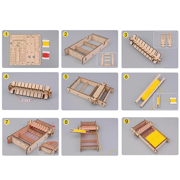 Loom Weaving Kit Handmade Educational for Kids