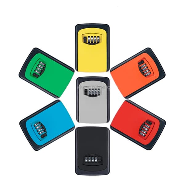 Key Cabinet with Code Lock in Durable Aluminum and Zinc Alloy