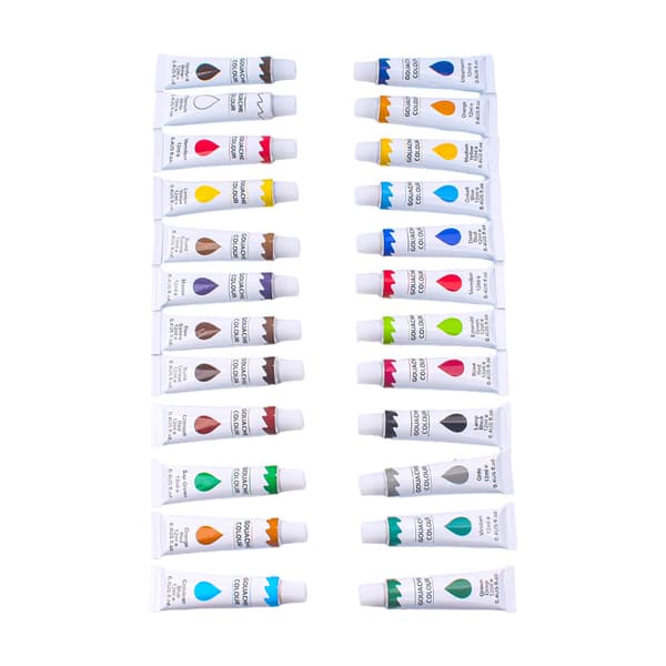Akryylimaalisetti 24 väriä 12ml_qq