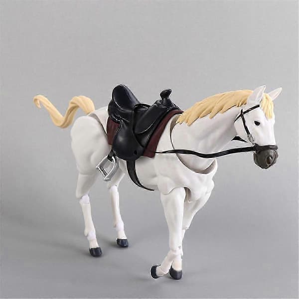 Häst Rörlig Modell Rörlig Samling Häst Konstnär Målningsmodell DIY Multi-ledad Mini Hästdocka B