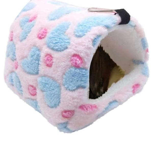 Warm Hamster Bed for Winter, Soft Hamsters, Sleeping Hammock KLB