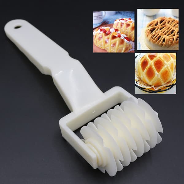 Lattice Roller Cutter Time-Saving Pie Cutter Household Baking Tool for Dough Cookie Pie Pizza S S