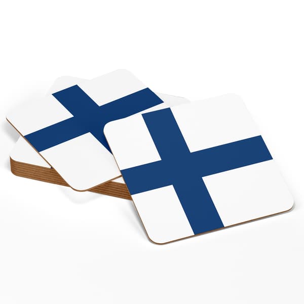 4-pakkaus - Lasinaluset Suomi - Lasinaluset multifärg multicolor