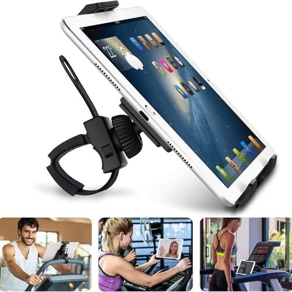 Tabletholder, mobiltelefonholder cykel med 360° rotation til
