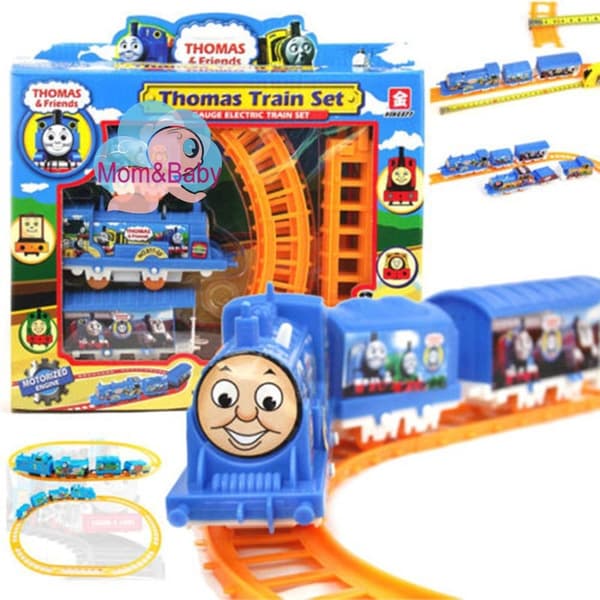 Elektrisk tog Thomas og venner spormodelsæt til børn Tomas tog Tomas Train