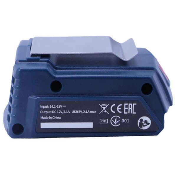 USB-adapter för Bosch GAA18-24 med indikatorlampa för 14,4-18V